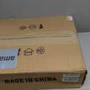 Vintage 5 Lights Gold Glass Pendant Lighting Rustic Style Chandelier Matte Brushed Antique Brass Finish with Crystal Glass Shade for Kitchen Island