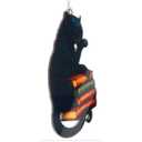 Black Cat Christmas Ornament 2026 Funny Christmas Ornaments for Tree, Tuxedo Style Cat Decor, Gifts for Cat Lovers Women Men Kids, Crazy Cat Lady Present, Xmas Tree Decor