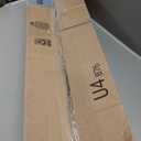 Retractable Baby Gate for Stairs & Doorways, 55" Wide x 33.6" Tall Easy Installation Mesh Dog Gate for Indoor & Outdoor Use,Pet and Dog Safety Gate for Hallways(Grey) (Gray)