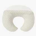 Nursing Pillow and Positioner for Breastfeeding, Ultra Soft Baby Breastfeeding Pillows for More Support for Mom and Baby, with Premium Removable Cover (Pristine)
