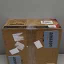 18 Inch Low Profile Caged Ceiling Fans with Lights Remote Control, White Flush Mount Ceiling Fan, Small Bladeless Ceiling Fan Light Fixture For Bedroom, Kitchen, Reversible(Bulbs not Included)