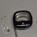 Wireless Ultrasonic Retainer Cleaner, Rechargeable Ultrasonic Cleaning Machine for Dentures, Retainer, Aligner, Mouthguards and Toothbrush Head, 43kHz Portable Ultra Sonic Jewelry Dental Clean Pod