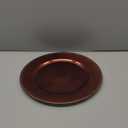 ChargeIt by Jay Charge It by Jay Beaded Charger 13 Decorative Melamine Service Plate for Home, Professional Dining, Perfect for Upscale Events, Dinner Parties, Weddings, Banquets, Catering, Copper