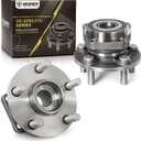 Pair 513220 Front Wheel Bearing Hub Assembly, Fit for Subaru Outback Legacy 2005-2014, Forester 2009-2014, Impreza 2008-2014, 5 Lugs w/ABS