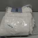 Natural Linen Back Tab Curtains 84 Inch Length for Living Room 2 Panel Pocket Drape Light Filtering Semi Sheer Neutral Country Rustic Farmhouse Boho Curtain Bedroom Muslin Look Ivory Cream Colored