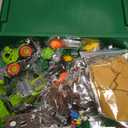 FRUSE Farm Sensory Bin Toys with Play Sand Kit & Tractor for Toddlers 3-8, Large