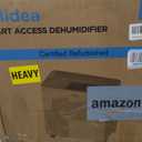 Midea 4,500 Sq. Ft. Dehumidifier with Pump Included 50 Pint - Ideal for Basements, Large & Medium Sized Rooms, and Bathrooms 