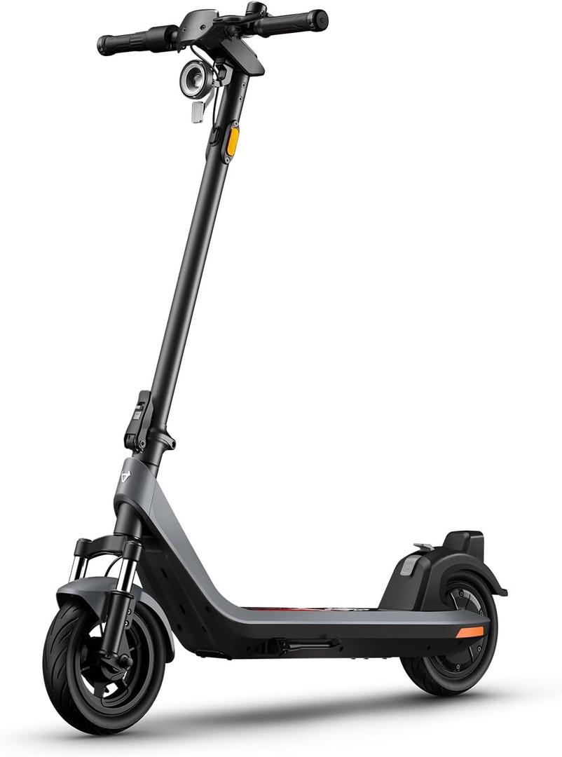 NIU Electric Scooter for Adult - KQi 100 200 Series E Scooter w/Suspension, 600-700W Peak Power, 18-33 Max Miles, Top 17.4-20 MPH, Portable Commuting Escooter, Folding Handlebars(Only K100F & K200F)
