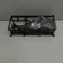 AKTECKE Shower Caddy Hanging Bathroom Organizer: Rustproof Shelf for Inside Shower - No Drilling Racks Over Showerhead - Bath Shelves for Shampoo Soap (Black)