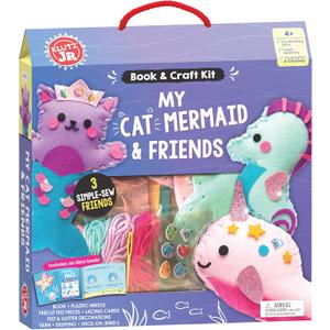 Klutz JR My Cat Mermaid & Friends Arts & Crafts for Ages 5 to 10