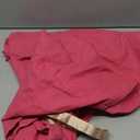 Heavy Duty Laundry Bag with Drawstring and Handle, Extra Large Travel Dirty Clothes Bag for Laundromat and Household, Durable Rip-Stop Laundry Hamper Liner, 28 x 40 Inch by SANFERGE, Hot Pink