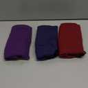 Incontinence Underwear for Women High Absorbency Period Panties Ladies Leakproof Protective Menstrual Postpartum Bladder Control Washable Cotton Briefs Multipack (X-Large, Purple/Red/Blue)