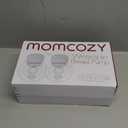 Momcozy S9 Pro Upgraded Wearable Breast Pump, Hands-Free Design with Extended Battery Life & LED Display, Double Electric Portable Pump with 2 Modes & 9 Levels, 24mm, 2-Pack, Gray