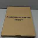 Commercial Quality Baking Sheet Pan Set, Natural Aluminum Cookie Sheet, Umite Chef Warp Resistant Baker's Half Sheet Pan, Large Thick Cookie Tray Pans for Baking, Roasting(2 Pack, 18X13In)