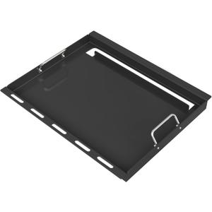 6787 Full Size Griddle with Handles for Weber Spirit I & II 300 Series, Flat Top Grill Insert Replacement for Weber GS4 Spirit 2 Grill Parts E310 E320 S310 S320, Non-stick Carbon Steel, Black