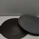 Lodge Seasoned Cast Iron Pizza Pan - Pre-Seasoned, Round Pizza Pan with Dual Assist Handles - Even Heat Distribution- PFAS-Free, Non-Toxic Cookware - Oven Safe - 15 Inch