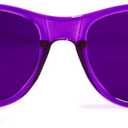 GloFX Violet Color Therapy Glasses Chromotherapy Mood Enhancing Glasses