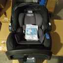 Graco SnugRide SnugFit Infant Car Seat, Baby Car Seat with Anti Rebound Bar for Extra Safety, No-Rethread Harness, LATCH Equipped Carseat, Baby Essentials, Gift for New Parents, Gotham MFD: 04-02-26