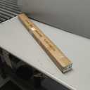 Heavy Duty Curtain Rods, 1 1/8 Inch Diameter Single Curtain Rod 36-72Inch(3-6ft) Extendable Length with End Caps Adjustable Modern Brackets-Antique Bronze