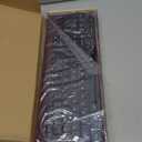 cimetech EasyTyping KF10 Wireless Keyboard and Mouse Combo, [Silent Scissor Switch Keys][Labor-Saving Keys] Ultra Slim Wireless Computer Keyboard and Mouse, Easy Setup for PC/Laptop/Windows - Wine Red