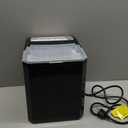 Sweetcrispy Countertop Ice Maker, Portable Ice Machine Self-Cleaning, 9 Cubes in 6 Mins, 26 lbs/24Hrs, 2 Sizes of Bullet Ice for Home Party Office,Elegant Black