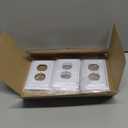 Metal Decorative Wall Plate, Electrical Outlet Covers, Light Switch Covers, Thick and Durable Mid Size 3.16'' x 4.92'' Switch Plate in Various Styles (Pure White, 1 Gang Duplex 4 PK)