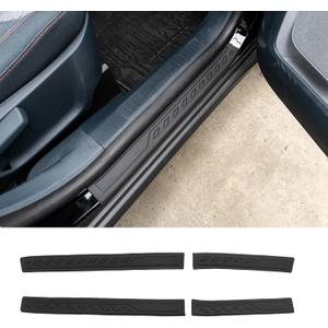 Door Sill Protector Compatible with 2022-2025 Ford Maverick Door Step Protector Side Edge Step Guard Car Door Dust Shield Cover 2024 Maverick Exterior Accessories (Outer)