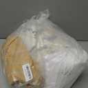 Joyreap 4 Piece Cotton Toddler Bedding Set for Kids Boys n Girls, Dinosaur Theme Cream White n Orange Reversible Design, Includes Quilted Comforter, Fitted Sheet, Top Sheet, and Pillow Case (Colorful Dinosaur)