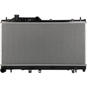 SCITOO Engine Coolant Aluminum Radiator Assembly for 2008-2014 for Subaru for Impreza 2.5L; Replace: 13091
