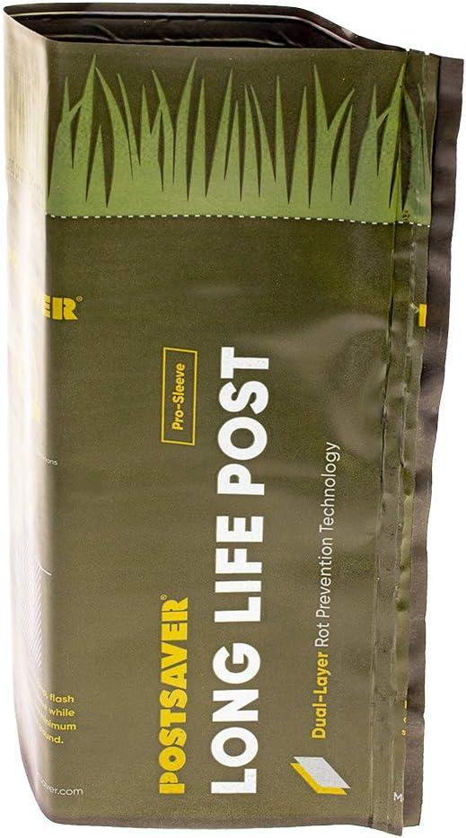 Rot Protection Sleeve | for (3.5 x 3.5) or (4.7 Dia) Posts | Protect Wood Posts from Ground-Line Rot | 1 Piece (SKU 4.5)