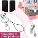 Motipuns 24 Pcs Christian Gift Bulk Bible Verse Lanyard for ID Badge Scripture Religious Keychain Mother Church Gift