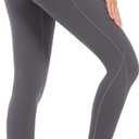 MIRITY 4 Pack Yoga Leggings with Pockets for Women - High Waist Tummy Control Pants for Workout (S)