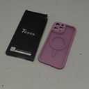 TOCOL Magnetic for iPhone 13 Pro Max Case, Upgraded Full Camera Protection, Compatible with Magsafe, Drop Protection, Translucent Matte Back for iPhone 13 Pro Max 6.7 inch (Lilac Purple)