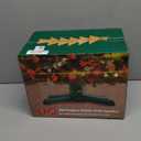 Patent Pending Musical Rotating Christmas Tree Stand, UL Certified Up to 9ft 120 lb Artificial Christmas Tree with Speaker, Spinning Stand with Remote, Fit for 1.25-2" in Tree Poles - 800W