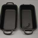 Cast Iron Loaf Pan with Lid 9x5 Inch, 2 in 1 Loaf Pans for Baking Bread, Even Heat Distribution for Sourdough, Homemade Bread