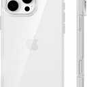 TORRAS Crystal Clear for iPhone 16 Pro Max Case, [AntiYellowing][MilitaryGrade Protection] XShockShield 3.0 Cushioning Shockproof, Slim Transparent Soft Bumper Protective Phone Cover 6.9", Clear