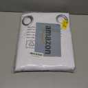 BGment Room Darkening Curtains 54 Inches Long - Grommet Thermal Insulated Drapes Window Treatment Curtains for Bedroom, 2 Panels, 52 x 54 Inch, Pure White