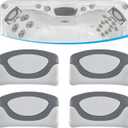 4-Pack 6472-964 Spas Replacement Pillow Fit for Sundance 880 Series Spa & Hot Tub 2009-2017, Replace for 6455-484