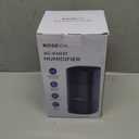 ROSEKM Humidifiers for Bedroom, 2.0L Cool Mist Humidifier for Home Plant and Baby Nursery, Quiet Ultrasonic Humidifier with 360 Nozzle, Auto Shut-Off, Filterless, Black