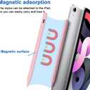 Stylus Pen for iPad 9th&10th - Type-c Charging Pencil for ipad Palm Rejection Active Pen Compatible with (2018-2025) Apple iPad 6/7/8/9/10/11(A16), Air 3/4/5/M2/M3, Mini 5/6, Pro 11"/12.9"/M4Pink