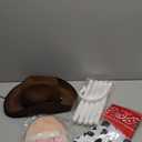 Halloween Couples Costume Set  Western Cowboy & Shepherdess Matching Outfits for Adults, 6 Pcs Classic Toy-inspired Cosplay Party Costumes