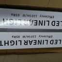 4 x 8FT LED Linear Light Fixture,Modern Commercial Linear lights,2-Pack | App & Remote Dimmable,3000K/4000K/6500K Selectable, 50W 5000LM, Suspension & Ceiling Mount Lighting, for Office Shop Gym