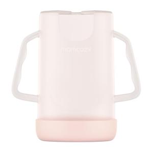 Momcozy Baby Pouch Holder No Squeeze, Baby Food & Juice Box Holder, Mess-Free, Easy Grip for Self-Feeding, BPA-Free & DEHP-Free, Must-Have for Babies, Pink