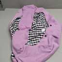 Dog Carrier Sling - Reversible Puppy Carrier Purse with Storage Pocket, Hand-Free Dog Sling Carrier for Carry Small Dogs and Cats, Travel Safety Harness, Dog and Cat Harness (Purple)