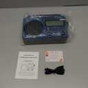 Digital AM FM Shortwave Radio with Best Reception,4000mAh Rechargeable Portable Radio with NOAA Weather Alert, Big Speaker, Digital Tuner and Stereo Earphone,Support Micro SD Card and USB MP3 Player (Blue)