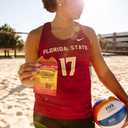 Honey Stinger Organic Peanut Butter Strawberry Waffle, Energy Stroopwafel for Exercise, Endurance and Performance, Sports Nutrition for Home & Gym, Pre & During Workout, 16.96 Ounces (Pack of 16)