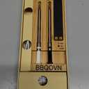 BBQOVN Wifi Sub-1G Wireless Meat Thermometer Unlimited Range 7 NIST Certified Sensors With Ambient Temp 2 Temp Monitoring Ways Digital Smart Base And App For BBQ, Smoker, Grill, Oven (2, Black, Small)