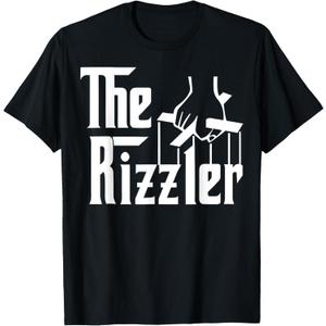 The Rizzler Black Classic Modern Crew Neck T-Shirt (Small)