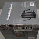 Hamilton Beach Compact 20 oz. / 0.6 Liter Gooseneck Electric Kettle for Boiling Water, Pour Over Coffee, Tea, Ultra Fast Heating With 1200 Watts, Stainless Steel BPA-Free Interior, Black (41045)