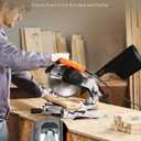 VEVOR Compound Miter Saw, 10-Inch Blade, 15 Amp Motor, 60-Tooth, Corded Single Bevel 0-45, LED Precision Alignment, Angle Adjustable, Lightweight Cast Aluminum Base, for Wood, Composite Decking